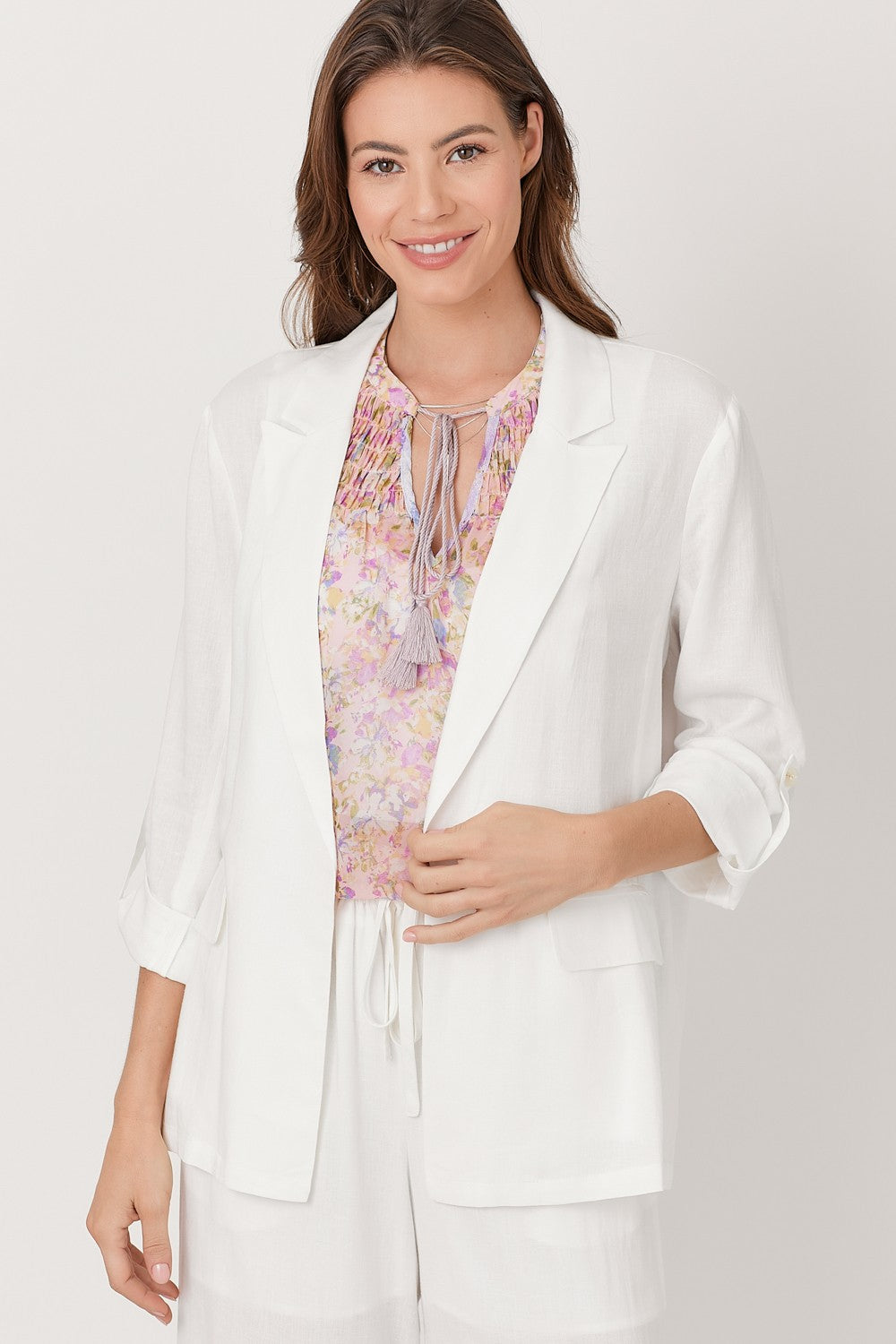 Spring Linen Blazer