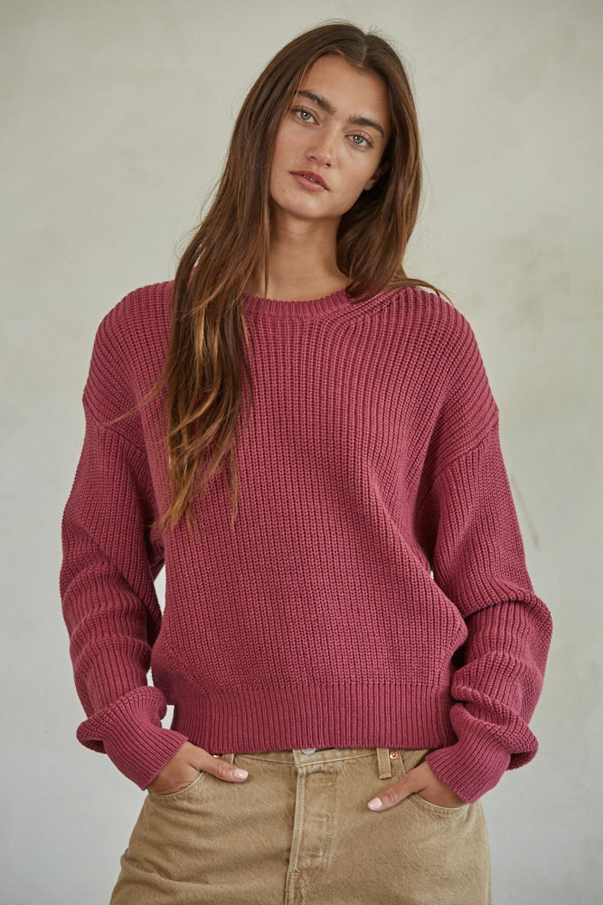 Cotton oversized sweater best sale