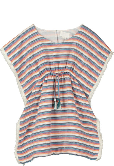 Girl's Summer Striped Dress