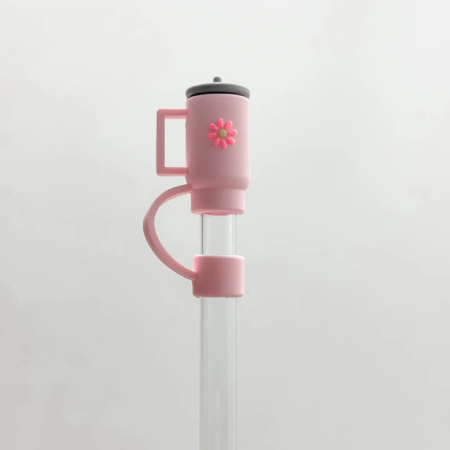 Pink Cup Straw Cover