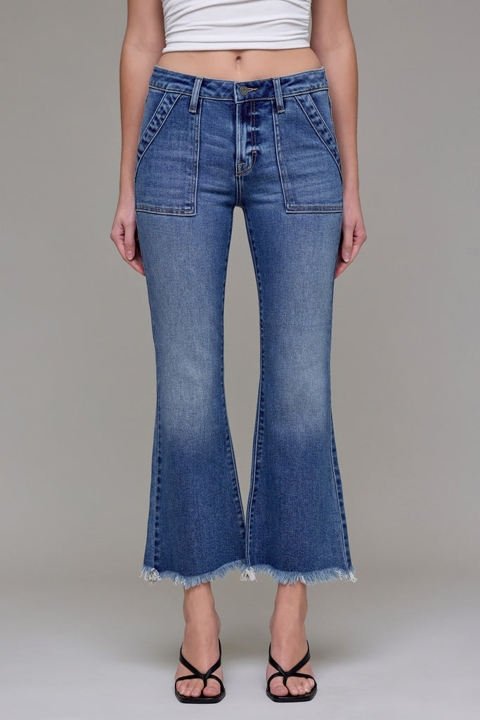 cropped happi flare