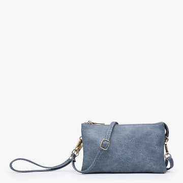 denim blue crossbody bag