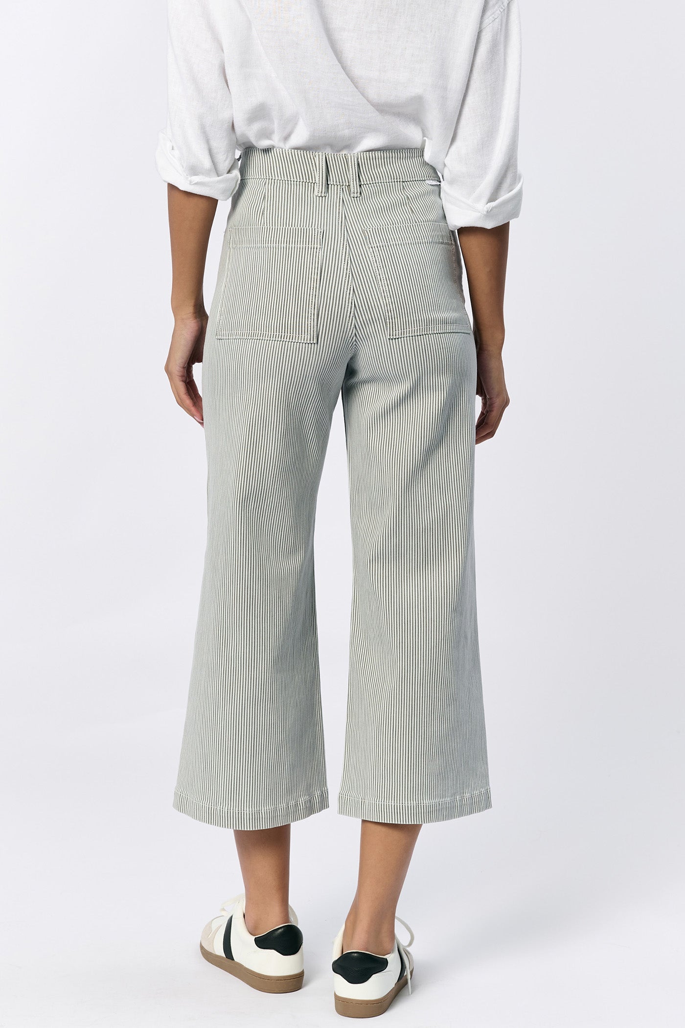 Dear John Audrey Striped High Rise Jeans