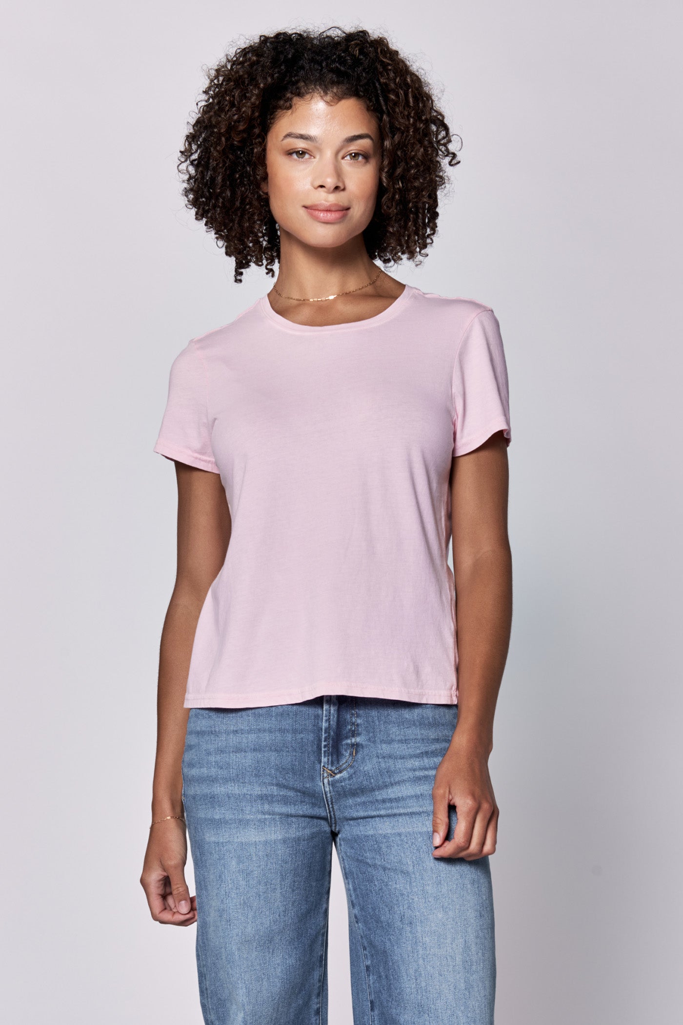 pink short sleeve tee dear John