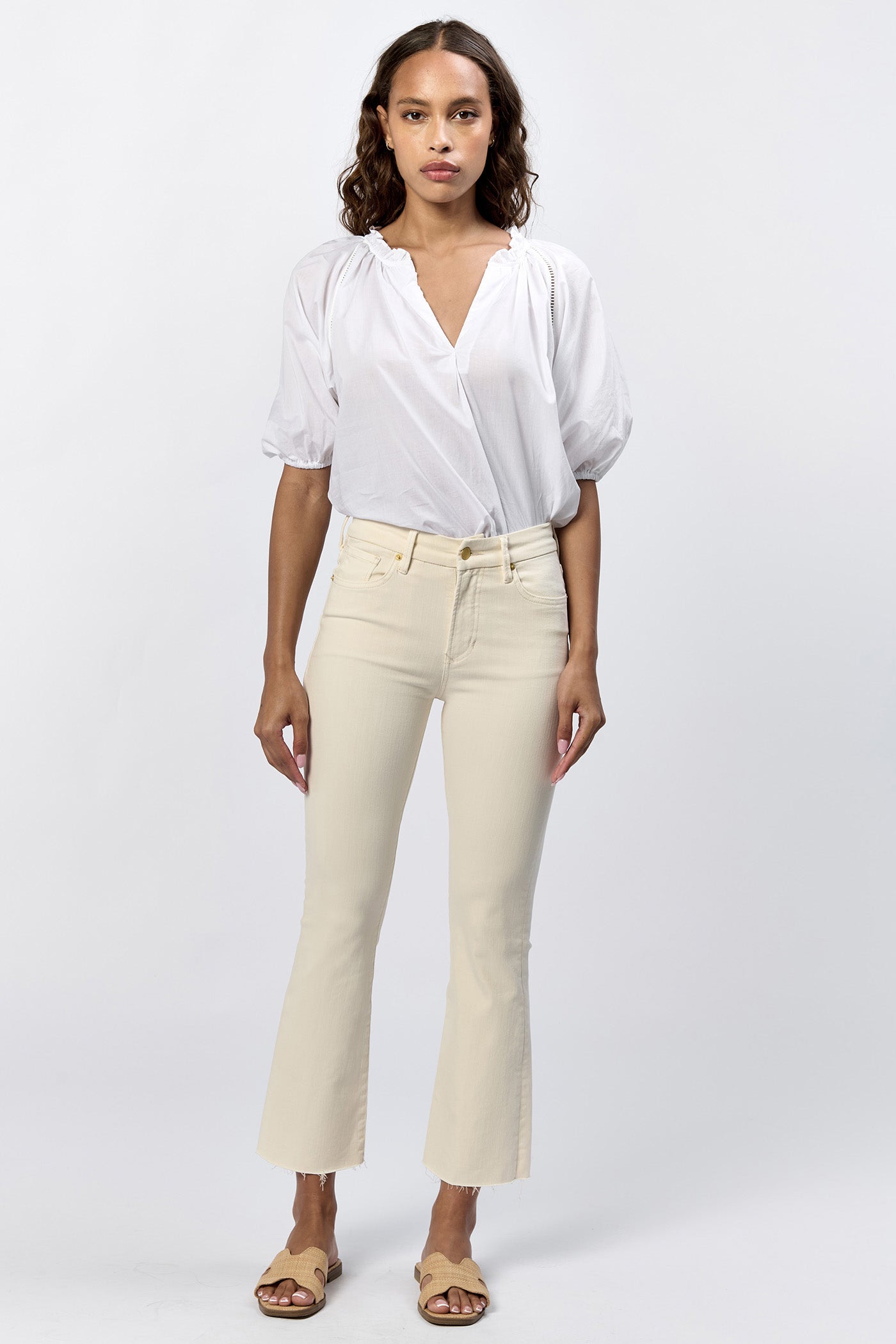 Dear John Jeanne Raw Hem Jeans