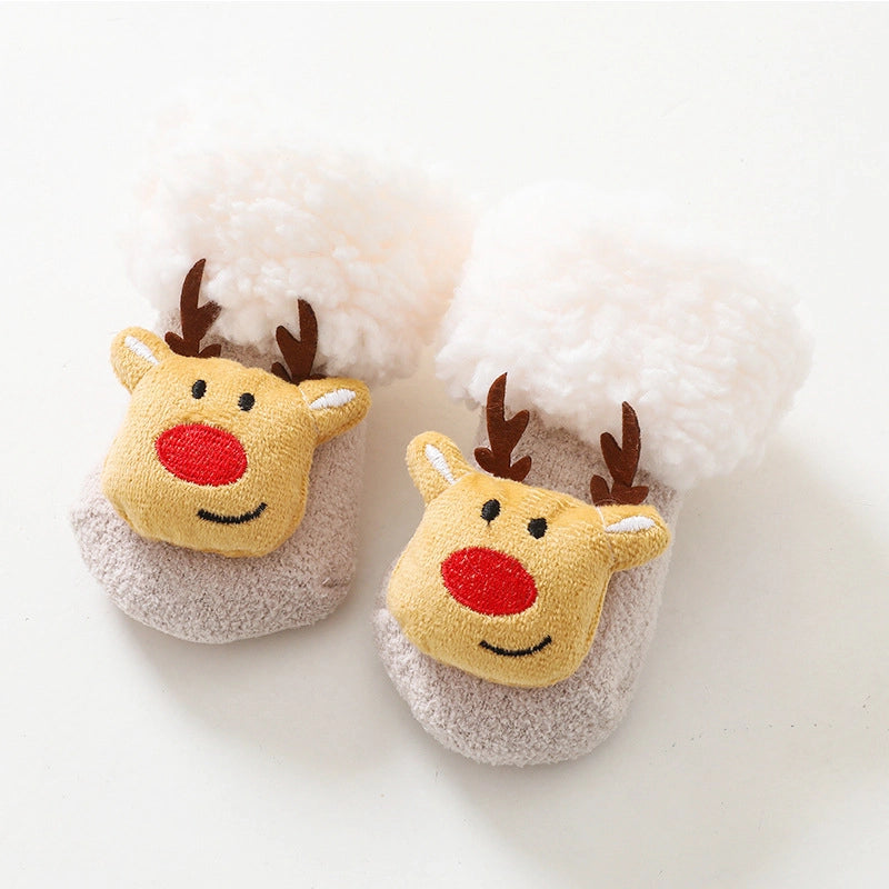 Reindeer discount slipper socks