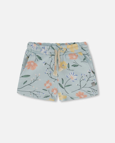 Flowers French Terry Shorts