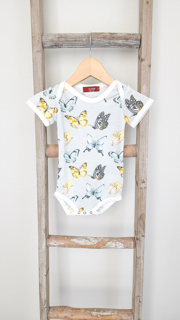 Bamboo Butterfly Onesie