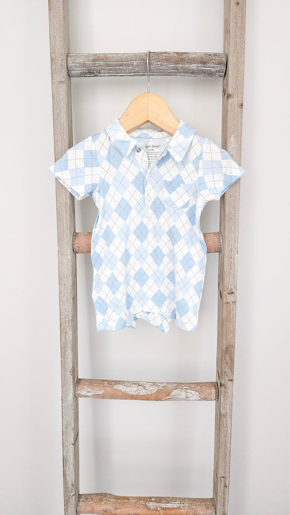 Plaid Polo Shortie