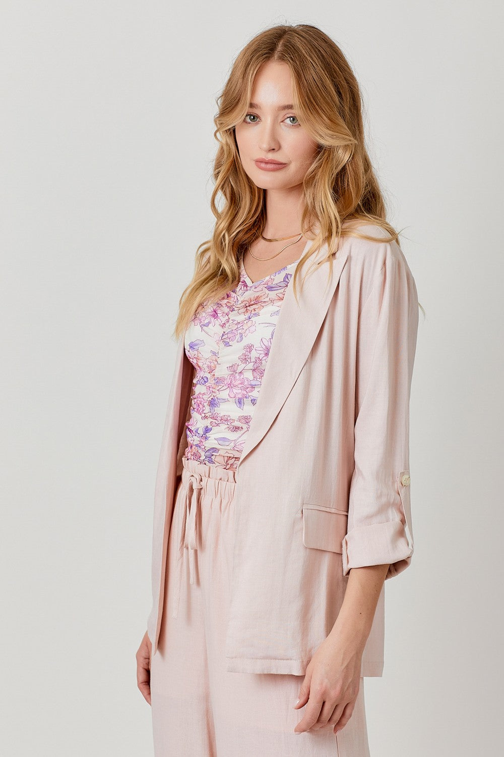 Spring Linen Blazer