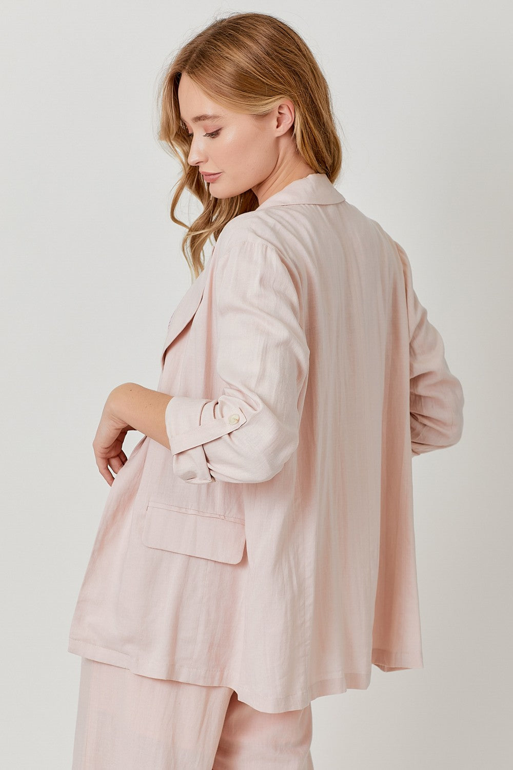 Spring Linen Blazer