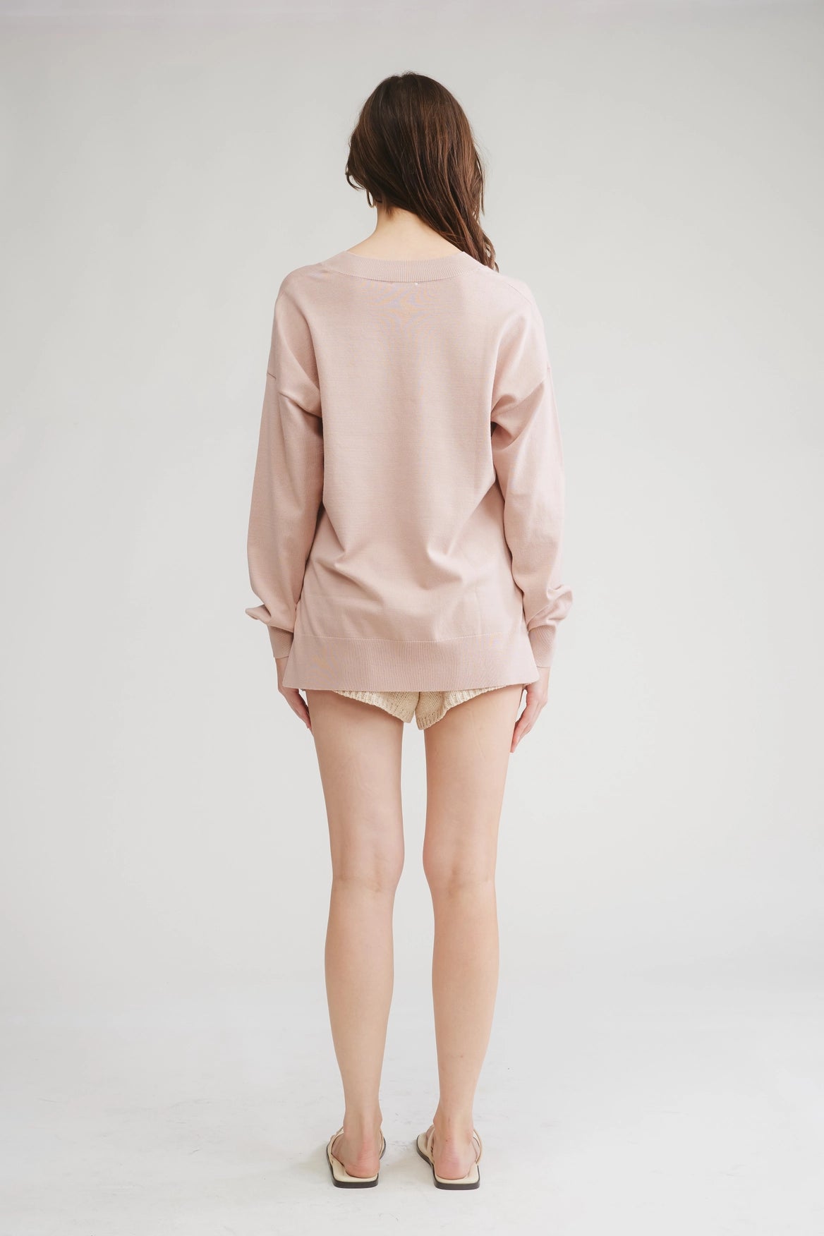 Soft Pink Mid Weight Sweater