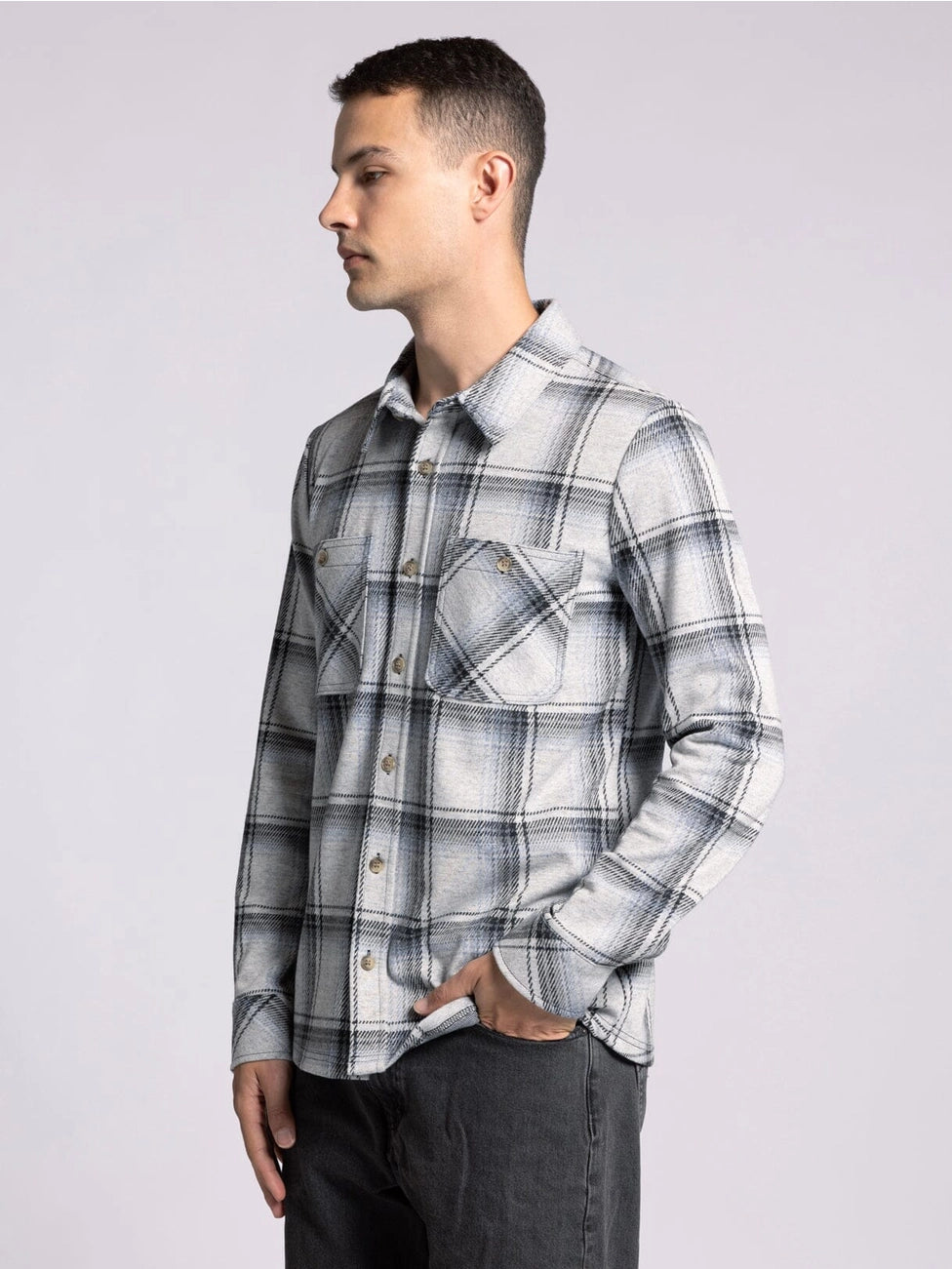 Men's Collared Button Down Shirt