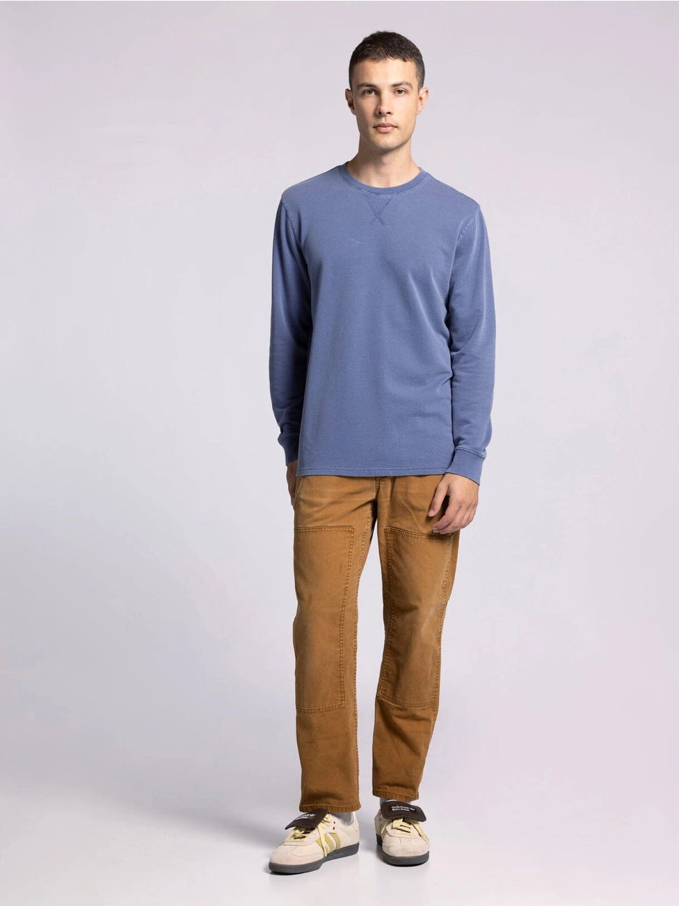 Comfy Blue Long Sleeve Menswear