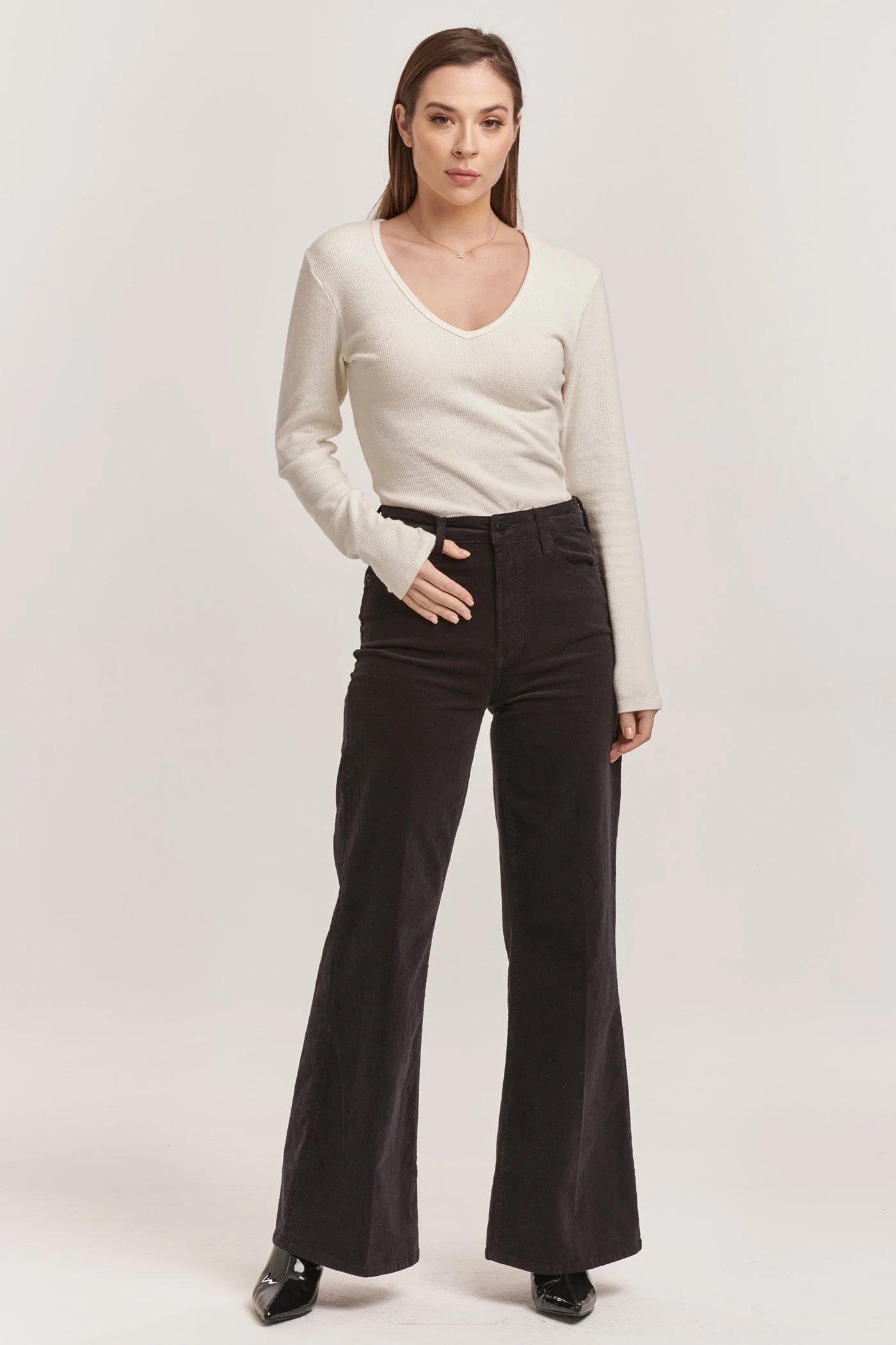 Dear John Fiona Corduroy Wide Leg Flare