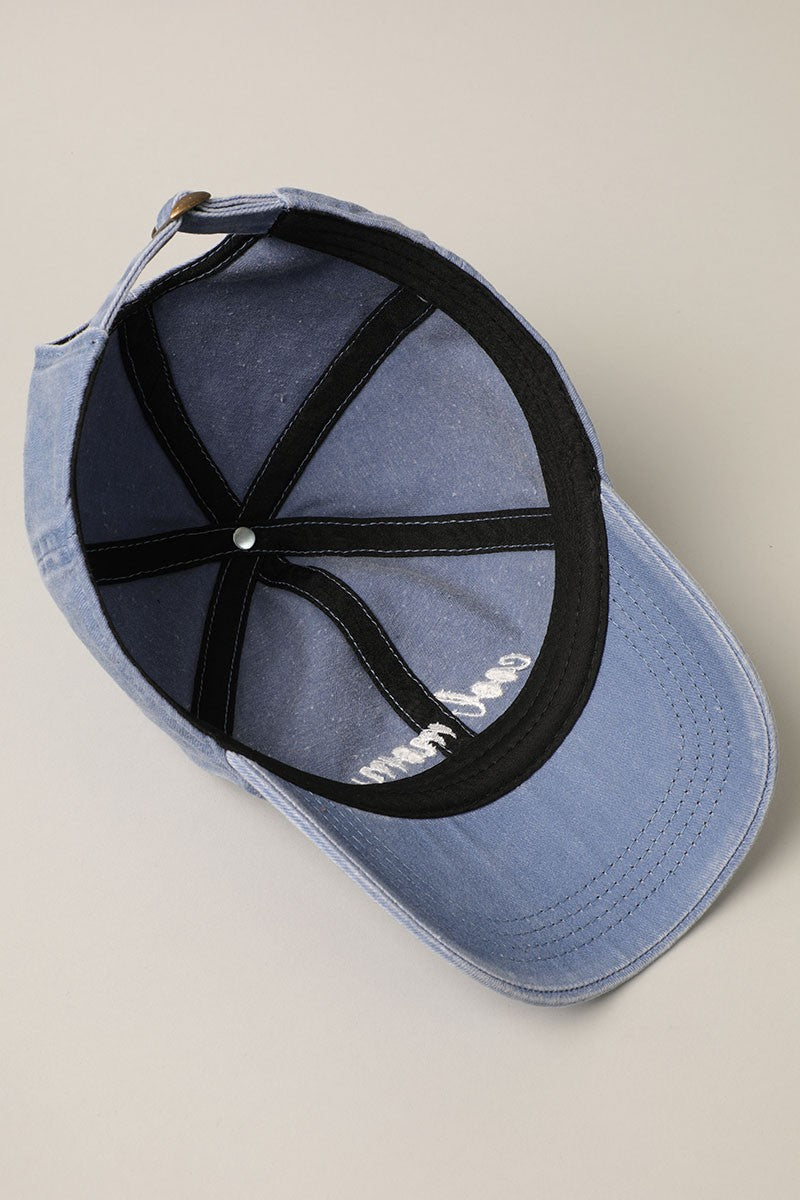 Embroidered Mom Baseball Cap