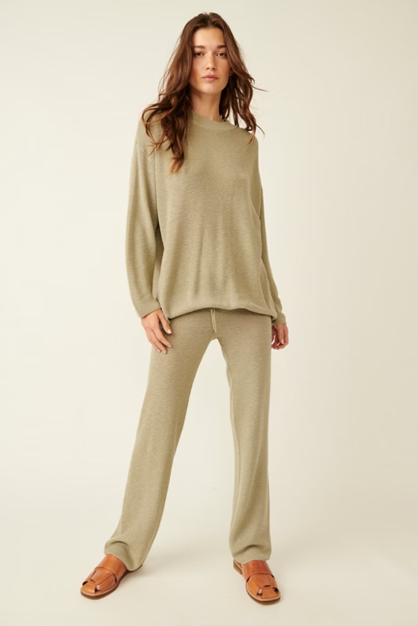 Free People Light Weight Cozy Lounge Set