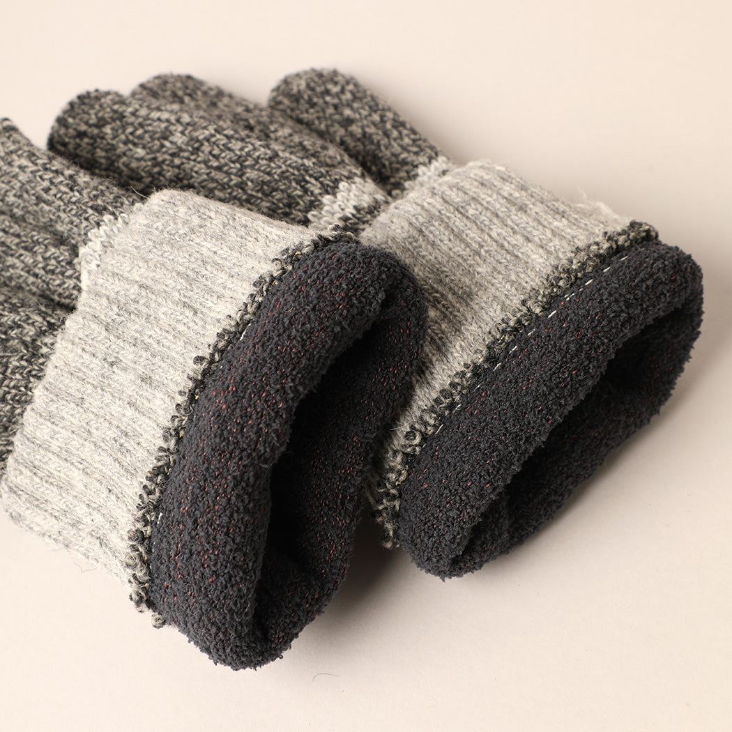 Knit Wool Winter Gloves