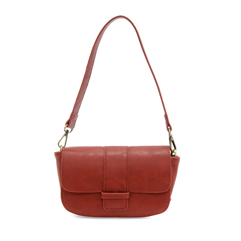 Vegan Leather Convertible Shoulder Bag