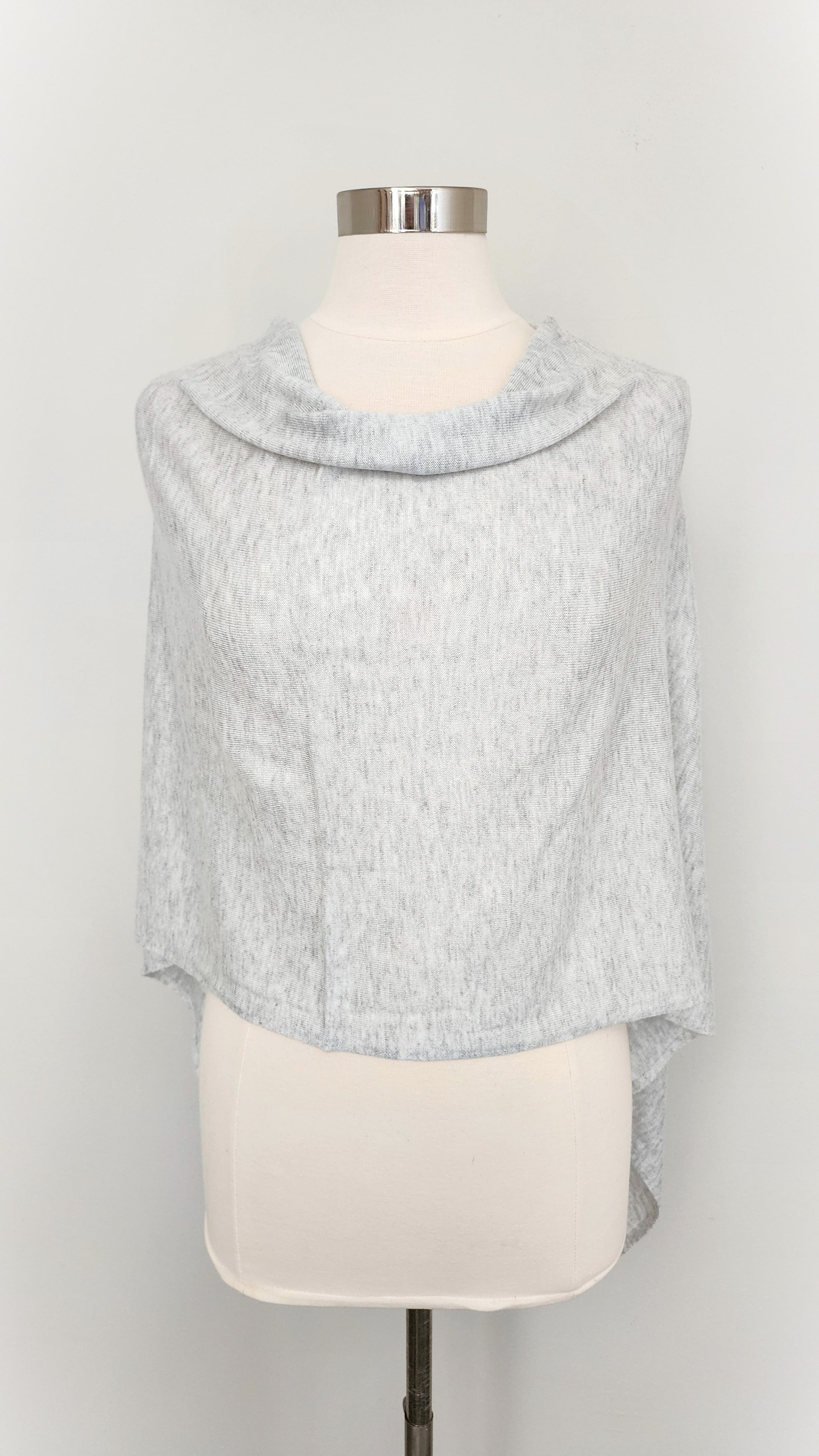 Light Grey Poncho