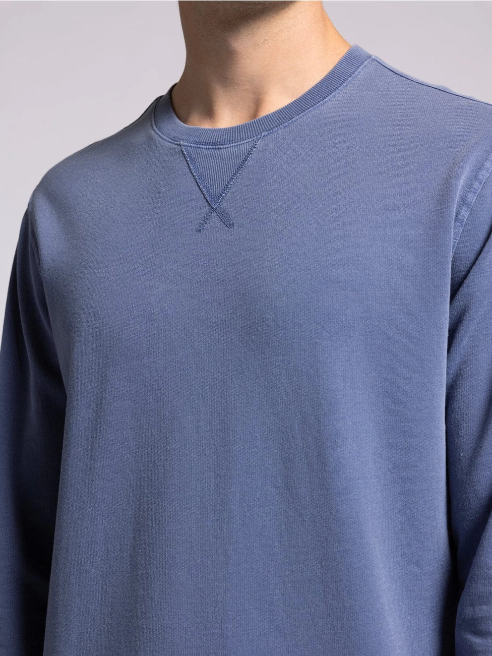 Mens Comfy Blue Long Sleeve