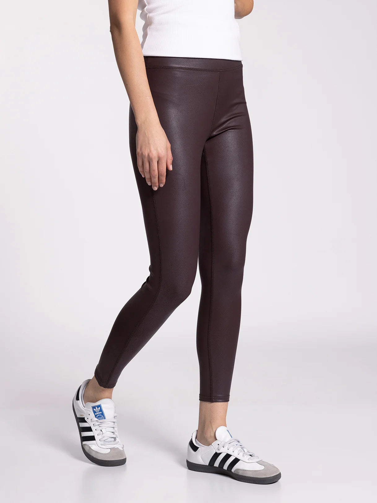 Faux Leather Legging