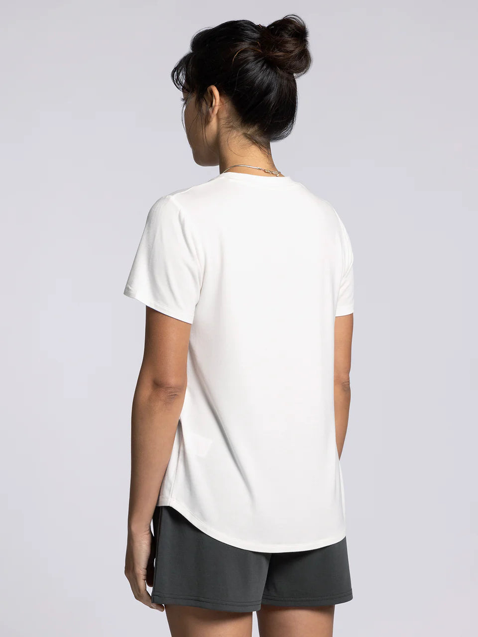 White Womens Staple Tee