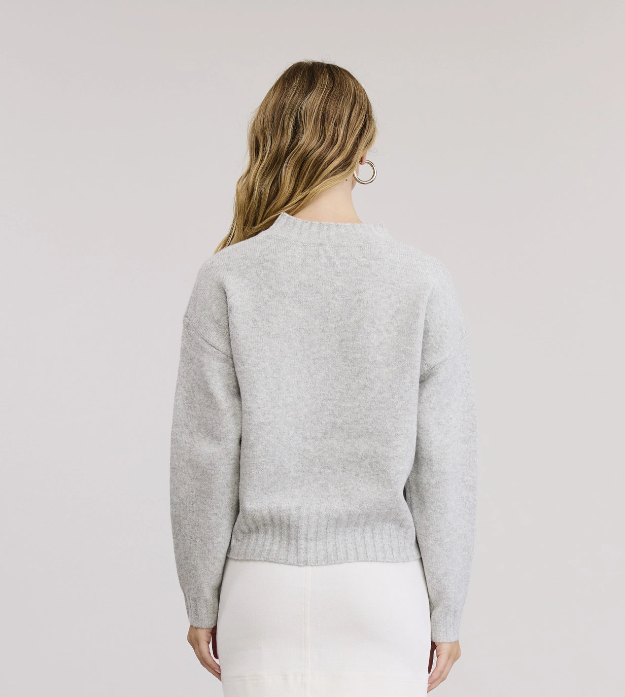 Ribbed Hem Sweater