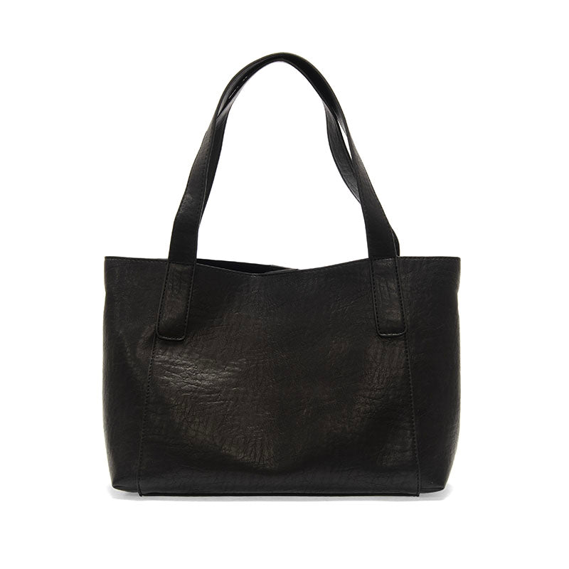 Vegan Leather Double Tote Bag