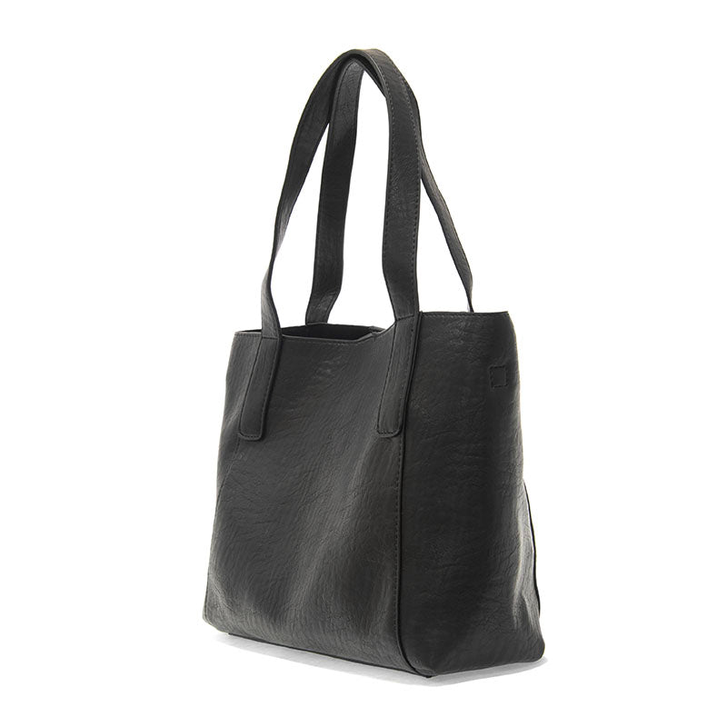 Vegan Leather Double Tote Bag