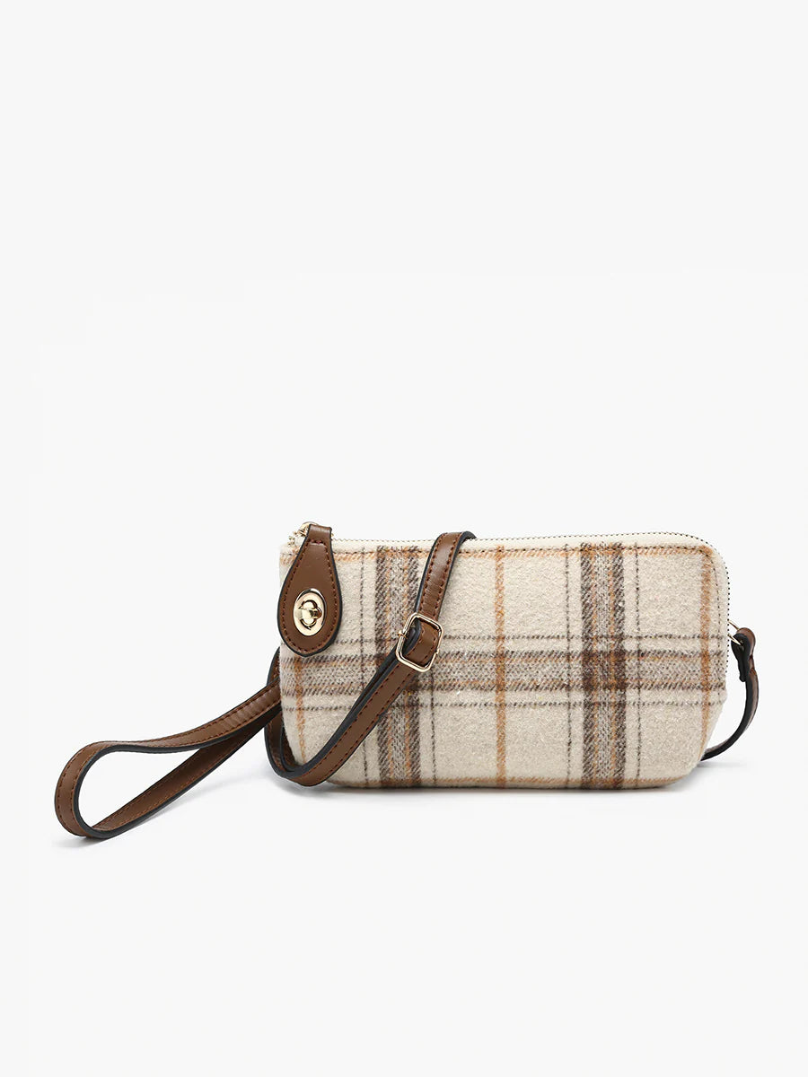 Convertible Plaid Bag