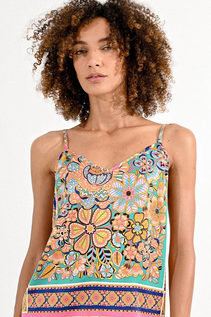 Printed Cami Top