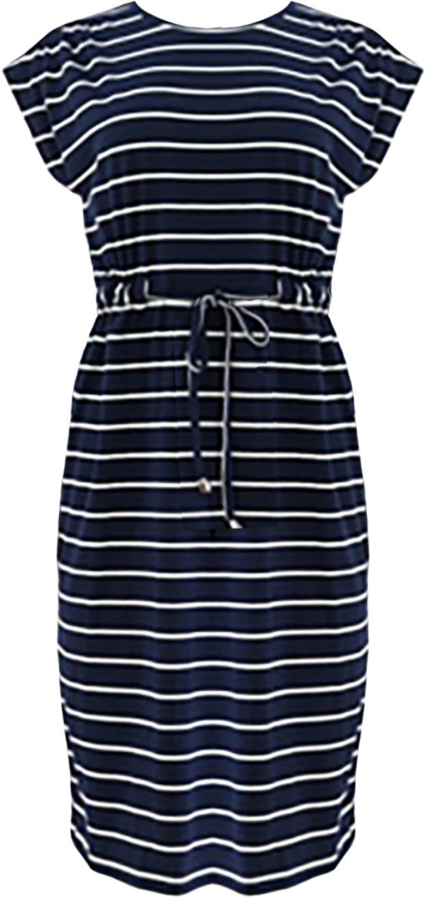 Comfy Striped Casual Dress