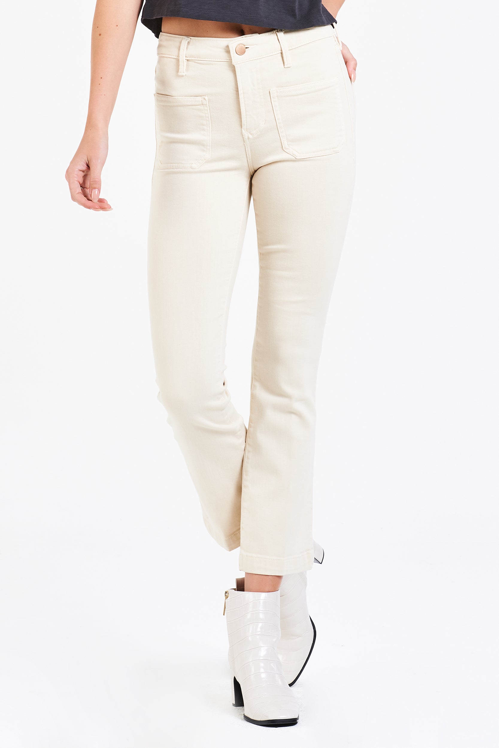 Dear John High Rise Jeanne Cropped Flare