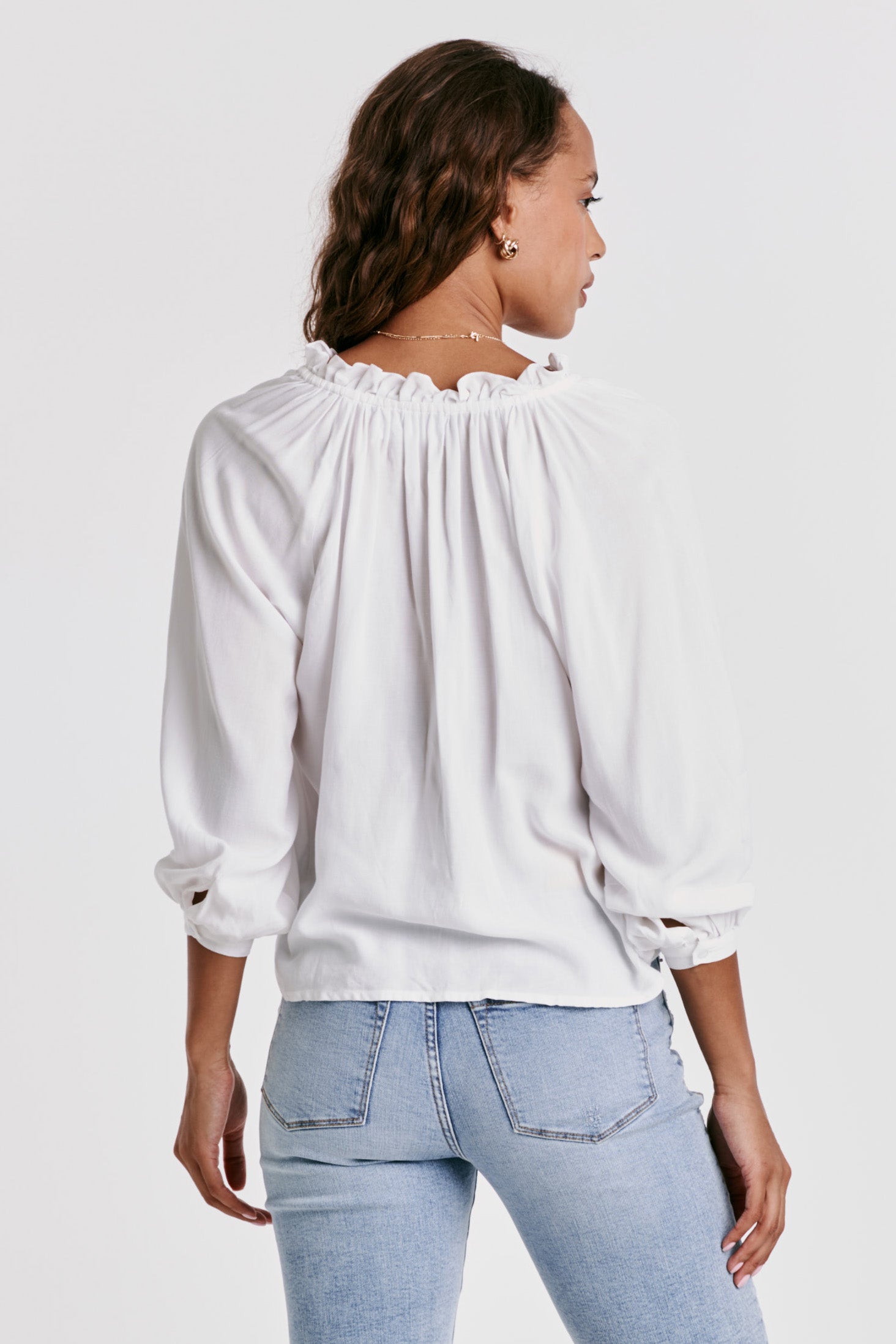 Dear John Lace Seam Blouse