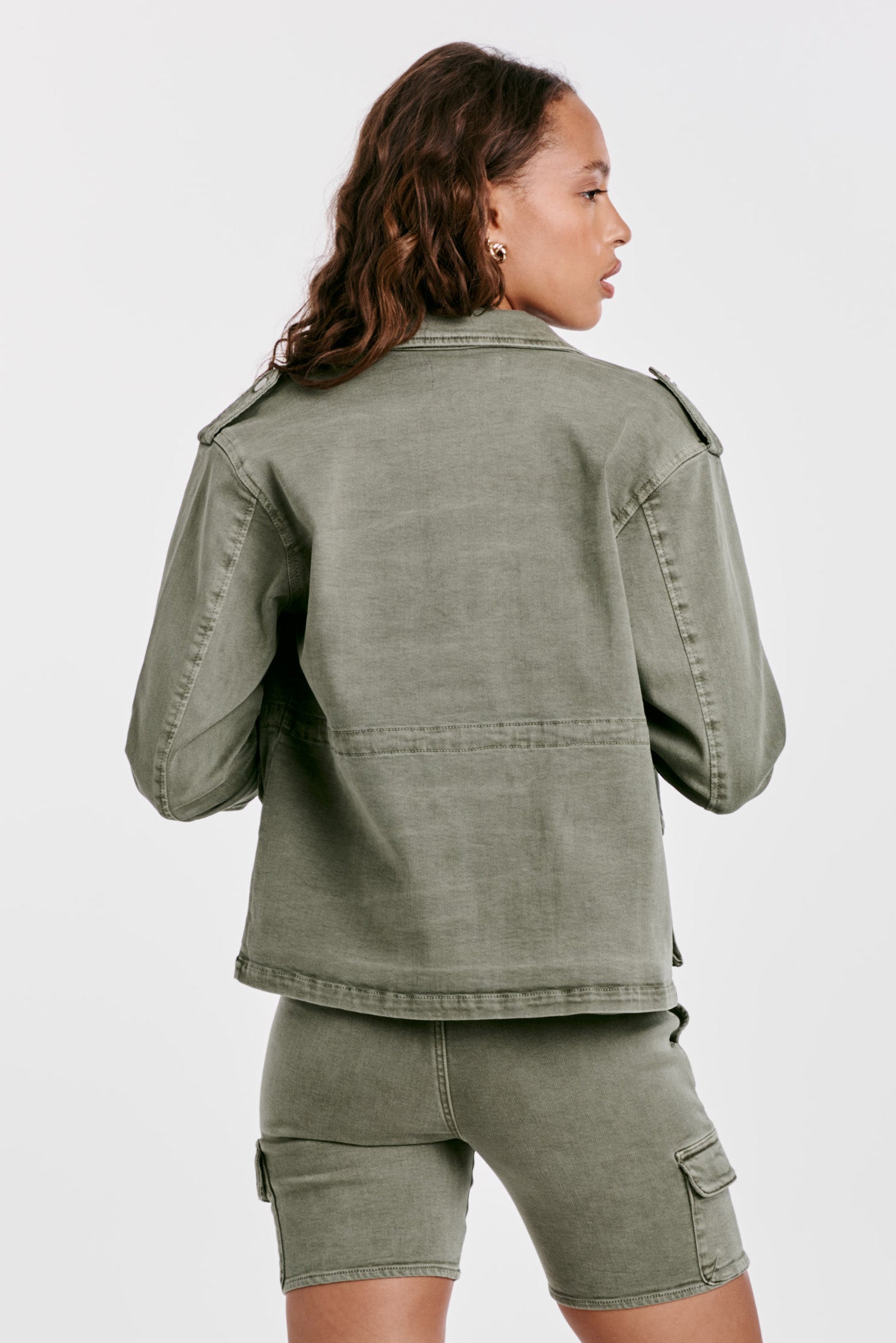 Dear John Cargo Pocket Jean Jacket